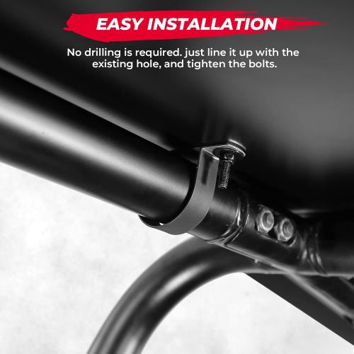 KEMIMOTO Aluminum Roof Top Compatible with Polaris RZR XP 4 1000, 4 Turbo, and 4 900 Models Up to 2023, Heavy-Duty Black Aluminum Roof for 4-Seater