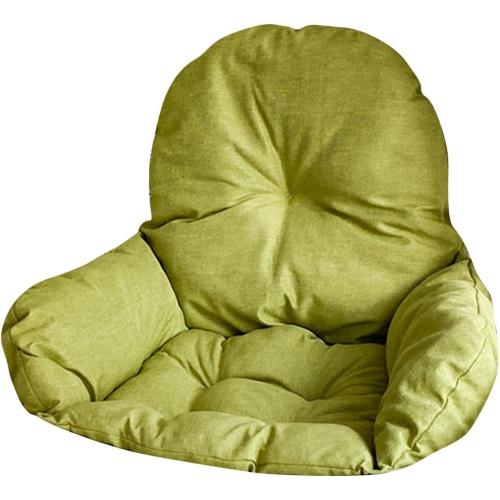 Swing Egg Hammock Chair Cushion Replacement for Bookstore, Library with Invisible Zipper Multifunctional Washable Removable, Green