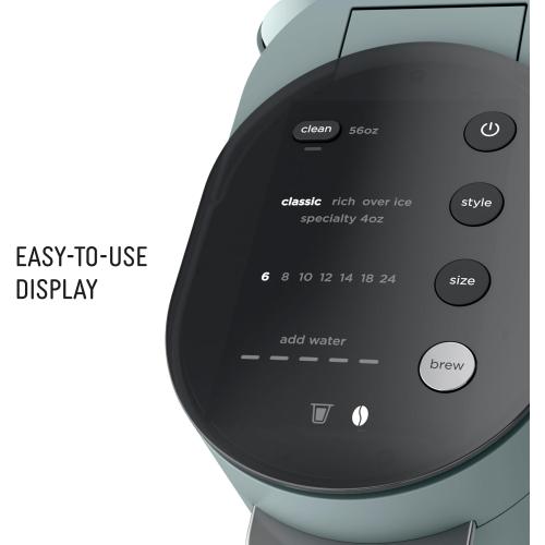 Ninja Pods & Grounds Coffee Maker, K-Cup Compatible, Sage Green, PB051SG