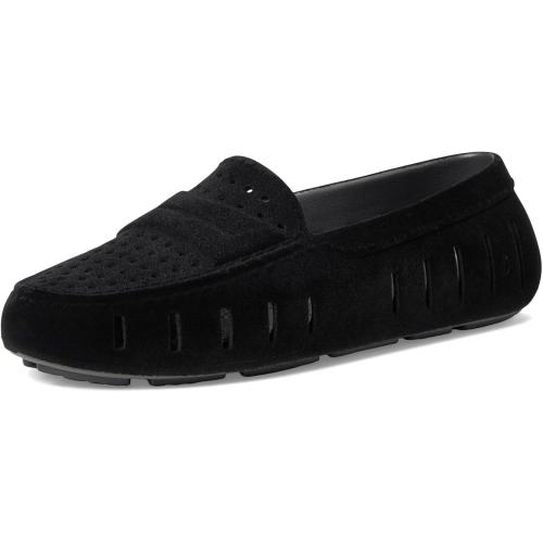Size 2 Floafers Kids Posh Driver Faux Suede Boat Shoe