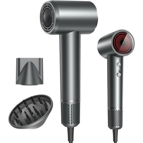 Hair Dryer, Professional Ionic Hair Dryer for Fast Drying, High Speed Hair Blow Dryer with Diffuser for Home Salon Travel, Constant Temperature Hair Care Without Hair Damage