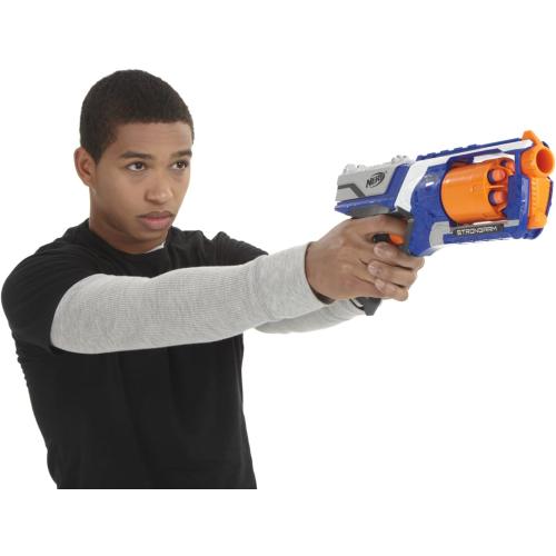 NERF N Strike Elite Strongarm Toy Blaster with Rotating Barrel (Amazon Exclusive)