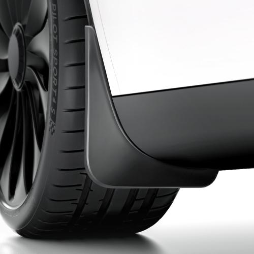 REEVAA 2025 Tesla Model 3 Highland Accessories - Mud Flaps [Protect Paint, No Drilling Required] All-Weather Mud Guard Body Kits for Model 3 Highland 2024-2025, Black (Set of 4)