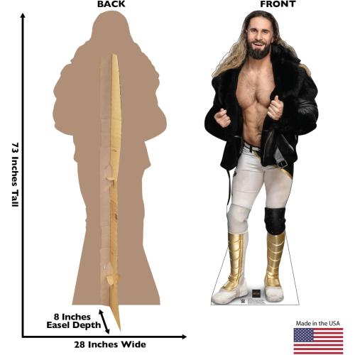 Cardboard People Seth Rollins Life Size Cardboard Cutout Standup - WWE