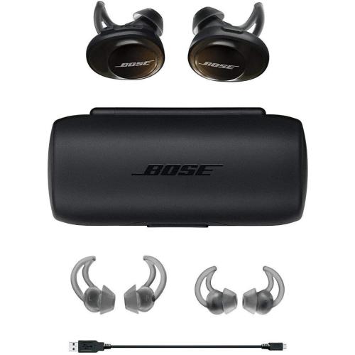 Bose SoundSport Free Wireless Sport Headphones - 774373-0010 Black (Renewed)