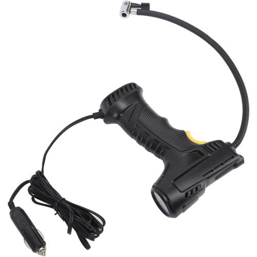 Tire Inflator Portable Air Compressor, 360 Degree Rotatable Inflation Pump LED Car Tire Pump 11.1V