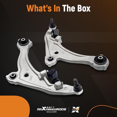 maXpeedingrods 2Pcs Front Lower Control Arm Kit for Nissan Maxima 2009-2014 | K622054 K622059 Front Lower Control Arms with Ball Joint, Front Suspension Kit