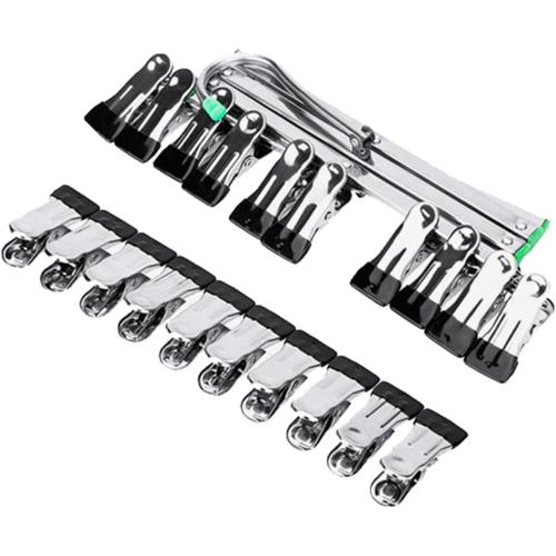 Darkroom Film Drying Hanging Rack Frame 10 Clips For 35mm 120/125 Foldable Hanger Windproof Accessories