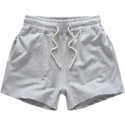JackieLove Men's & Women's 3 Sweat Gym Running Workout Athletic Short Training Lounge Cotton Shorts Bottoms