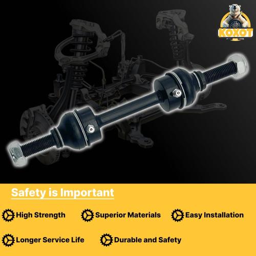 K750362 2Pcs Front Stabilizer Sway Bar Link for Ford 2009-2020 F-150 [4WD Models w/o SVT Raptor], 2011-2012 F-150 AWD, 2010-2022 F-250 F-350 Super Duty 4WD, 2009-2022 F-450 F-550 Super Duty 4WD