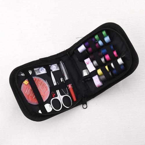 Mini Sewing Kit Complete Travel Supplies Set with Scissors Thread Needles Tape Measure