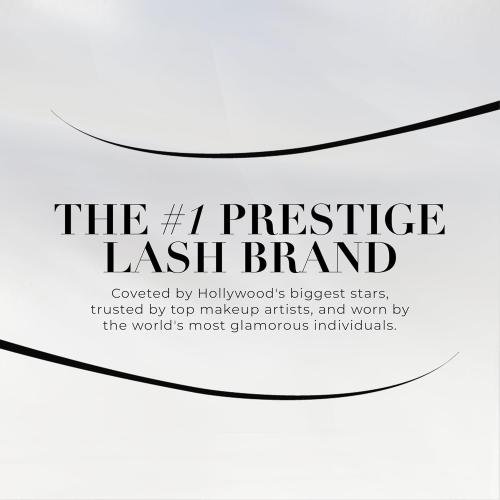 Lilly Lashes 3D Self Adhesive Eyelashes, No Lash Glue Needed, Body Heat Activated Press on Lashes, Reusable Self Adhesive Eyelashes Up to 5x, Easy to Apply & Remove (GoGetter)