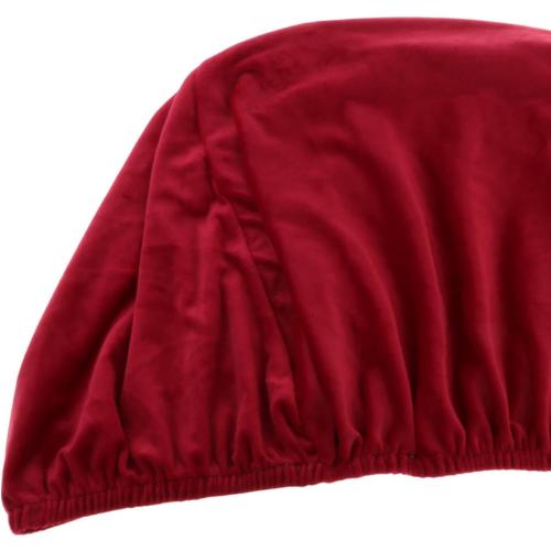 Saucer Chair Cover Seat Protector Only Dustproof, Stretchable Replacement Jacquard Moon Chair Slipcover for Living Room Hotel, Dark Red
