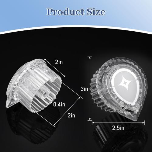 Shower Knob for Moen 100710 Posi-Temp One-Handle Tub and Shower Replacement Knob Kit, Chrome