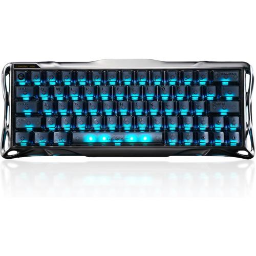 GravaStar Mercury V60 Pro 60% HE Magnetic Gaming Keyboard, True 8kHz Polling Rate, 0.125ms Latency, Dynamic Rapid Trigger, 0.005mm Adjustable Actuation, Full Aluminum Frame