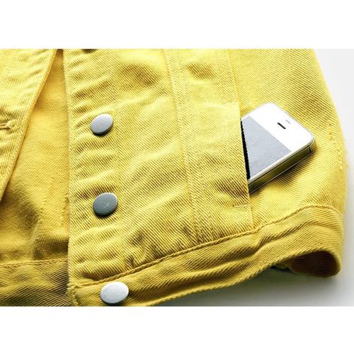 Size 3XL CURRENT Women's Casual Denim Waistcoat Slim Fit Frayed Sleeveless Jacket Ripped Tops with Pockets