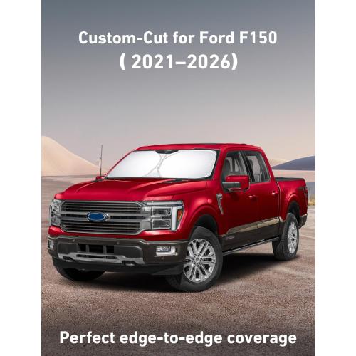 EcoNour Ford F150 Windshield Sun Shade 2021 2022 2023 2024 2025 2026