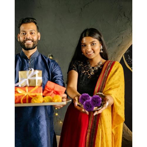 2Pack Artificial Marigold Flowers with Stems, 120Pcs Purple Flowers Silk Flower Marigolds for Day of The Dead Decoration, Diwali Decor, Ofrenda Decor, Marigold Garland Decor (120Purple)