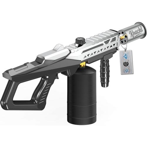KOACKL Powerful Propane Torch Gun, Kitchen Torch with Adjustable Flame, Flamethrower Blow Torch Gun, Gas Welding Kits for BBQ, Searing Steak, Camping & Charcoal Torch Lighter(Tank Not Included)