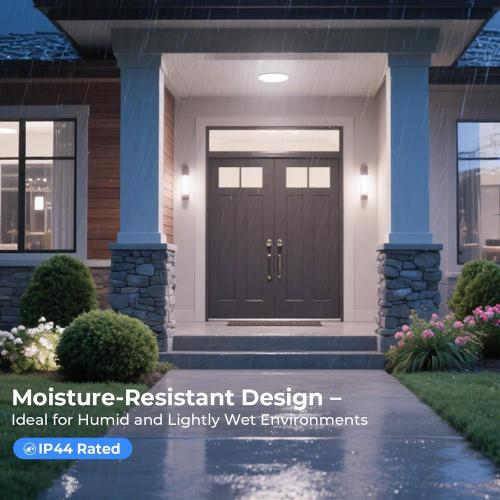 LED Flood Light Bulbs, PAR38 Outdoor Flood Light Bulb 5000K,13W 100W Equivalent, Daylight White LED Floodlight Dimmable, Waterproof for Porch Yard Garage, E26 Base, 15,000 Hrs, 2 Pack