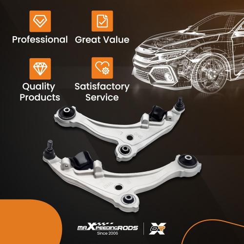 maXpeedingrods 2Pcs Front Lower Control Arm Kit for Nissan Maxima 2009-2014 | K622054 K622059 Front Lower Control Arms with Ball Joint, Front Suspension Kit