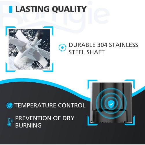 1/3 HP Automatic Water Pump, 2250GPH Submersible Utility Pump with 3/4” Garden Hose Check Valve Adapter Portable Electric Sump Pump Removal for Pool Draining Basement Hot Tubs Garden UTL-336PE (RED)