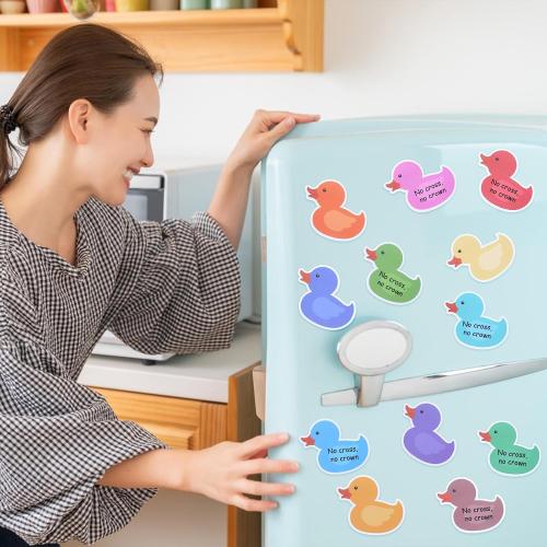 360Pcs Duck Sticky Notes Cute Ducks Shaped Sticky Tabs Colorful Animal Self Adhesive Fun Sticky Notes for School Classroom Office Stationery Home Party Decor Supplies