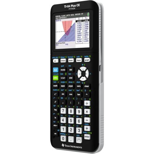 Texas Instruments TI-84 Plus CE Color Graphing Calculator, Black