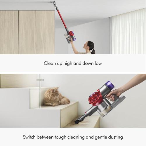 Dyson V8 Origin Vacuum, Red (Renewed Premium)‼️little dirt and incomplete‼️
