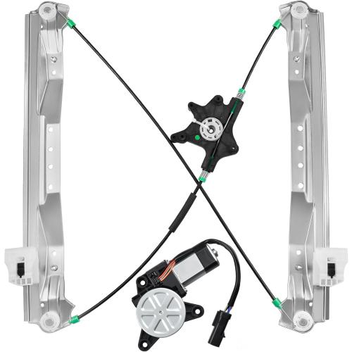 Front Passenger Side Power Window Regulator with Motor (6 Pins) Fit for 2008-2016 Town & Country, 2008-2020 Dodge Grand Caravan, 2012-2015 Ram C/V, 748-509