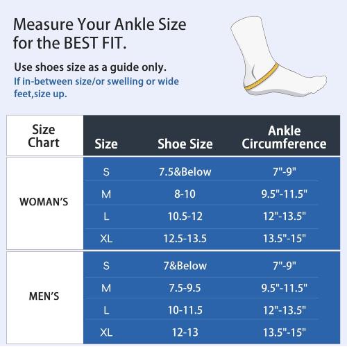 Ankle Brace for Women Men - Ankle Support Brace for Sprained Ankle, Ankle Stabilizer for Achilles, Tendon, Sprain, Injury Recovery, Lace up Ankle wrap for Running, Basketball, Volleyball (Ankle Brace, Medium)
