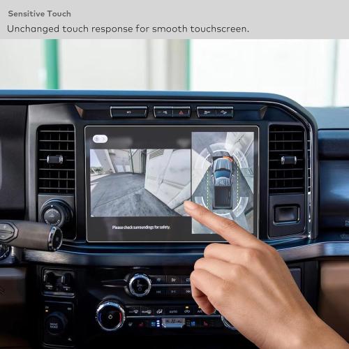 for 2023 2024 2025 Ford Super Duty F250 F350 F450 Tempered Glass Screen Protector 12 Touchscreen SuperDuty F-250 F-350 F-450 Anti Glare (Matte)