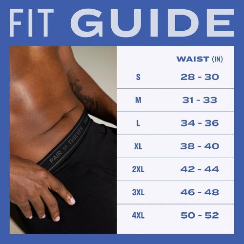 Pair of Thieves Soft Cotton Boxer Briefs for Men Pack (4 & 8 Pack) - Tagless Mens Underwear for All-Day Comfort and Support