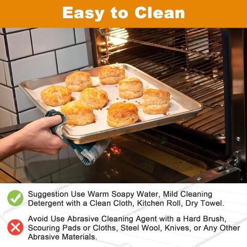 MHL63411403 Oven Rack Replacement – 24 .6 x 16.14 Inch Stove Shelf for LG Ovens, Replaces MHL63531403, MHL63411401, MHL62112101