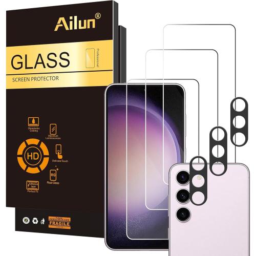 Ailun Screen Protector   Camera Lens Protector for Galaxy S23, 3 3 Pack