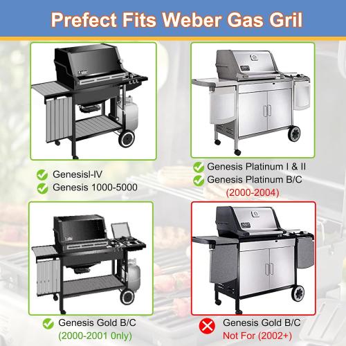7506 Stainless Steel Burner Tube for Weber Genesis 1000 to 5500