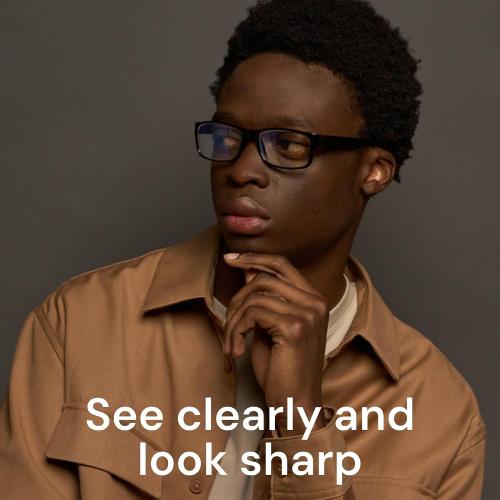 Gaoye  2.5 2-Pack of Reading Glasses - Blue-Light Filter, UV Protection - Readers with Rectangle Frames