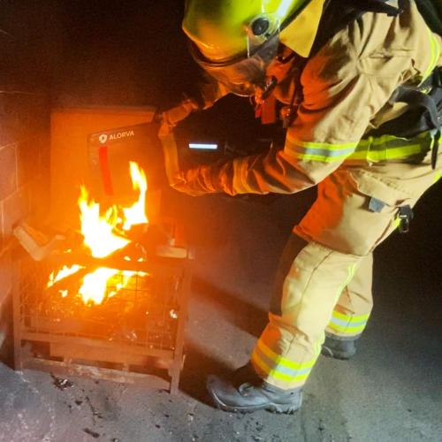 Fireproof & Water-Resistant Document Bag – 15.5 x 11 x 3-inch Pouch for Legal Documents & Valuables - Double-Layered Zippered Protection – Firefighter Designed (Black)