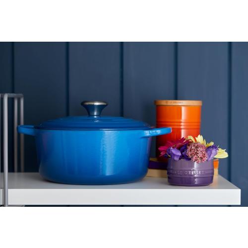 Le Creuset Enameled Cast Iron Signature Round Dutch Oven, 7.25 qt., Marseille
