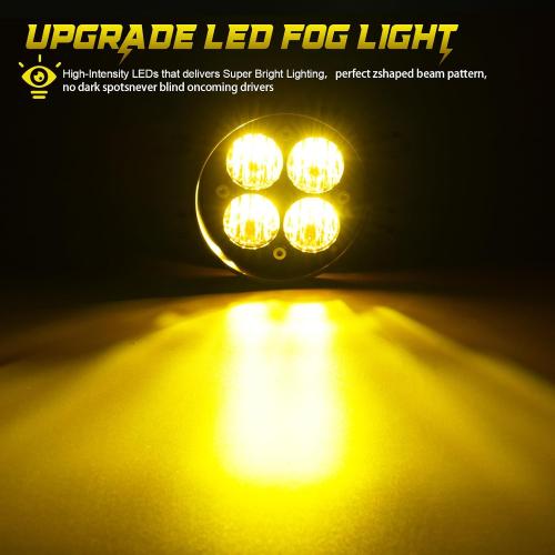 LED Fog Lights for Tacoma 2012-2023 Tundra 2014-2021