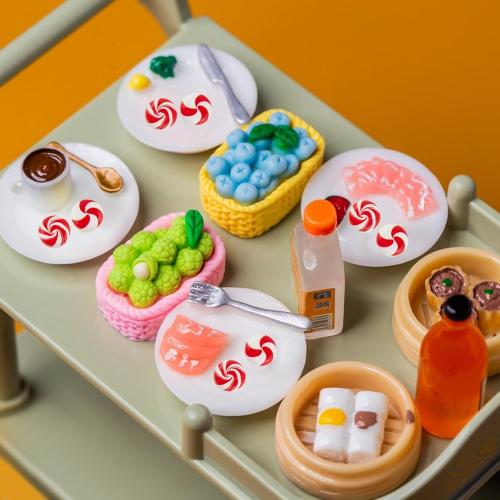 100 Pieces Tiny Christmas Peppermint Lollipop for Dollhouse Micro Resin Decor for Crafts Mini Things for Fairy Garden Micro Landscaping Decoration