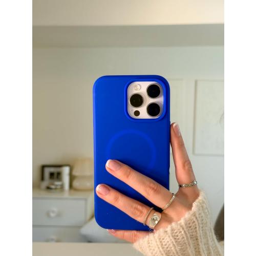 FELONY CASE for iPhone 17 with MagSafe - Vibrant Blue Soft-Touch Liquid Silicone Case, Lightweight Magnetic Protective Cover, 360° Shockproof, Anti-Scratch Compatible with MagSafe Accessories