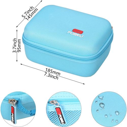 FBLFOBELI Hard Case for MARKLIFE P50 / Phomemo M110 Label Maker Machine with Tape Barcode Label Printer (Blue, Case Only)