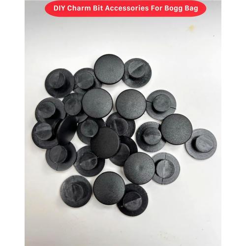 Lopau Charm Back Blank Bit Base for Bogg Bag, 25pcs DIY Accessory for Creating Custom Accessories and Charms for Bogg Bag, Simply Southern Beach Tote, No Adhesive
