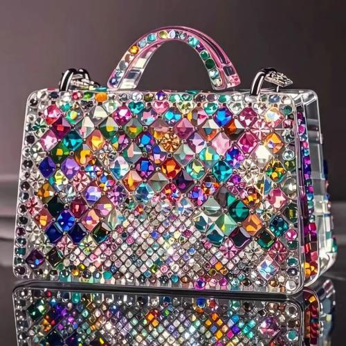 1000pcs AB Colorful Rhinestones Crystal Gems, Flatback Acrylic Gemstone Jewels, Craft DIY for Cosplay Pirate Halloween Costume Clothes Party, Nail Crafting Gems Accessories (00 Mixed Color AB)