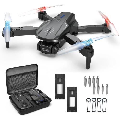 Drone with Camera 1080P HD, FPV Mini Drones for Kids Adults with 2 Batteries, Toys Gifts for Kids Beginners