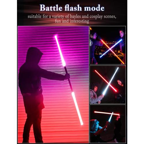 jvmusaber Dueling Lightsaber Light Saber for Kids Adults, Light Sword Toy