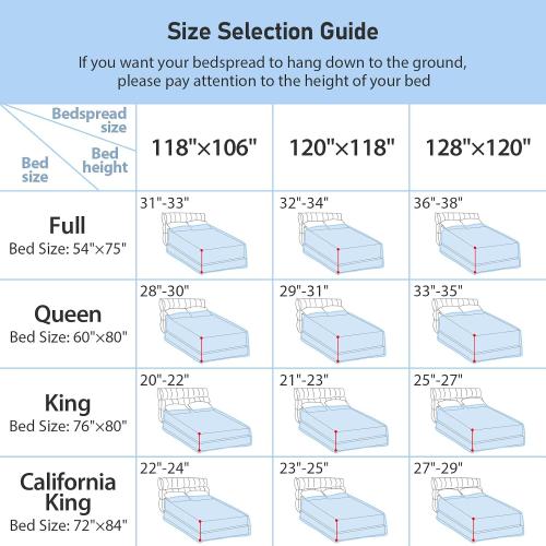 Qucover California King Bedspreads 128x120, Soft Microfiber Ultrasonic Lightweight Dark Grey Oversized King Quilt, 3 Piece Reversible Paisley Pattern Cal King Quilt Set, Grey