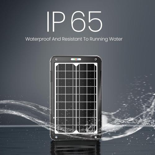 POWOXI 12V Solar Car Battery Charger: 15W Solar Panel Kit Battery Trickle Charger Maintainer with Smart PWM Controller for Car - RV Boat Marine Motorcycle - for Trailer Truck Snowmobile Tractor