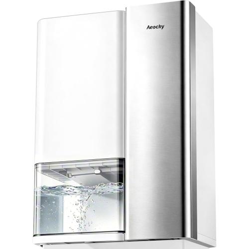 AEOCKY Small Dehumidifier with 64oz Water Tank,Next-Gen Thermoelectric Tech